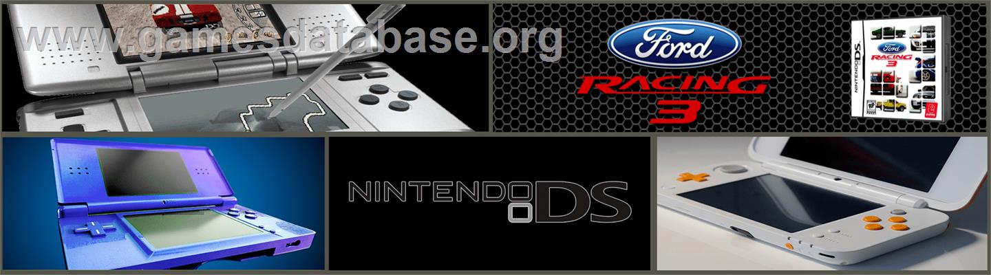 Ford Racing 3 - Nintendo DS - Artwork - Marquee