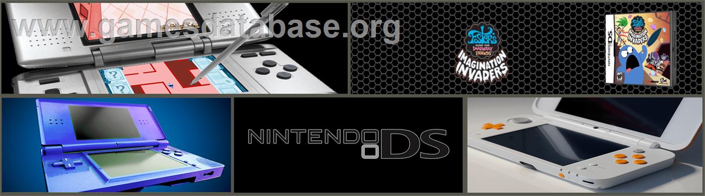 Foster's Home For Imaginary Friends - Imagination Invaders - Nintendo DS - Artwork - Marquee