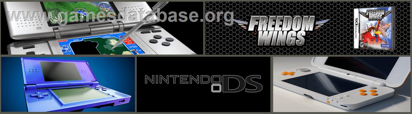 Freedom Wings - Nintendo DS - Artwork - Marquee