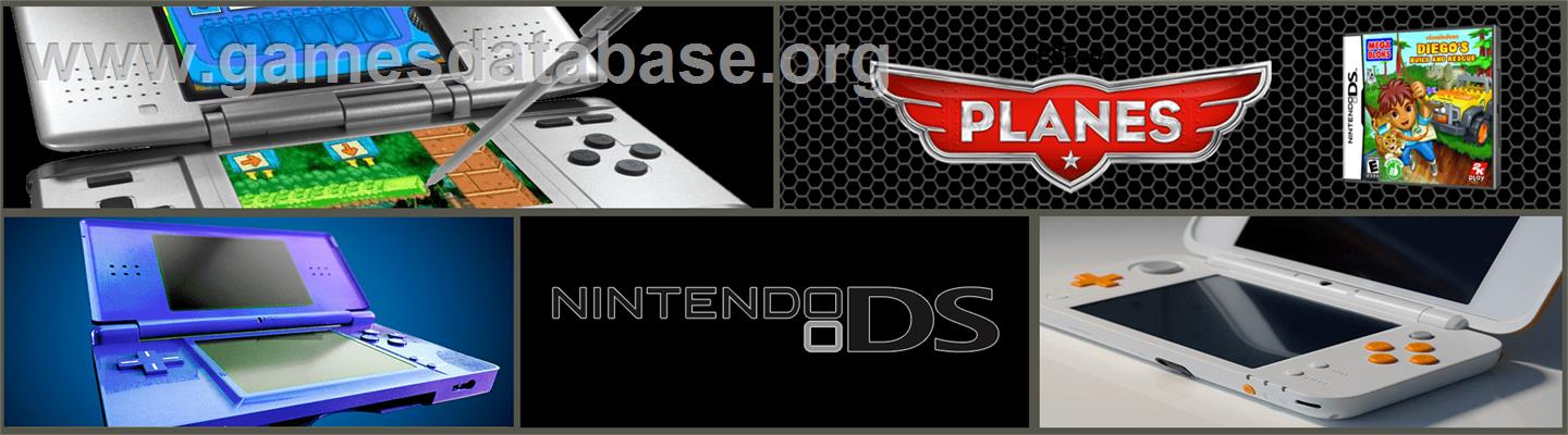 Go Diego ! Mission Construction - Nintendo DS - Artwork - Marquee