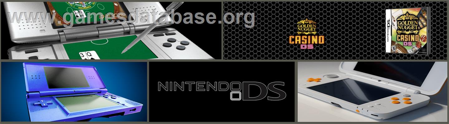 Golden Nugget Casino Ds - Nintendo DS - Artwork - Marquee