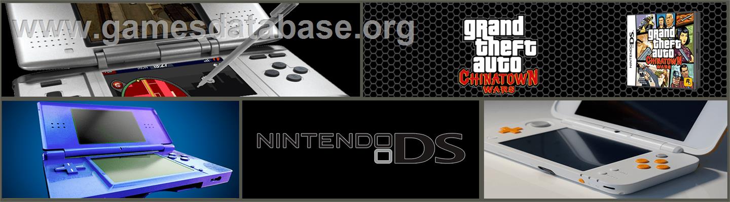 Grand Theft Auto - Chinatown Wars - Nintendo DS - Artwork - Marquee