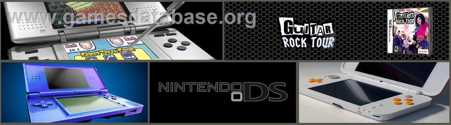 Guitar Rock Tour - Nintendo DS - Artwork - Marquee