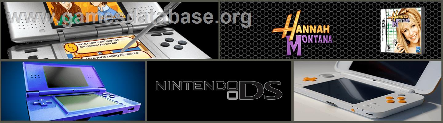 Hannah Montana - Nintendo DS - Artwork - Marquee
