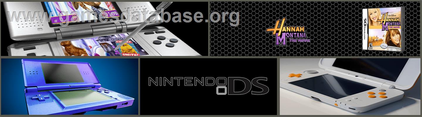 Hannah Montana - The Movie - Nintendo DS - Artwork - Marquee