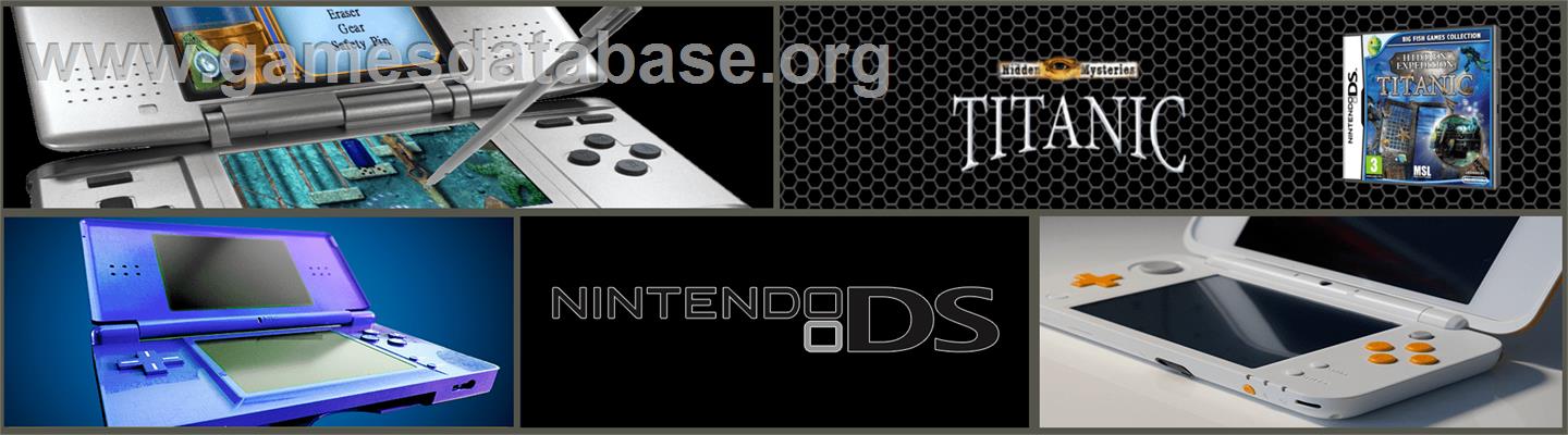 Hidden Mysteries - Titanic - Nintendo DS - Artwork - Marquee