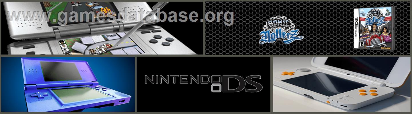 Homie Rollerz - Nintendo DS - Artwork - Marquee