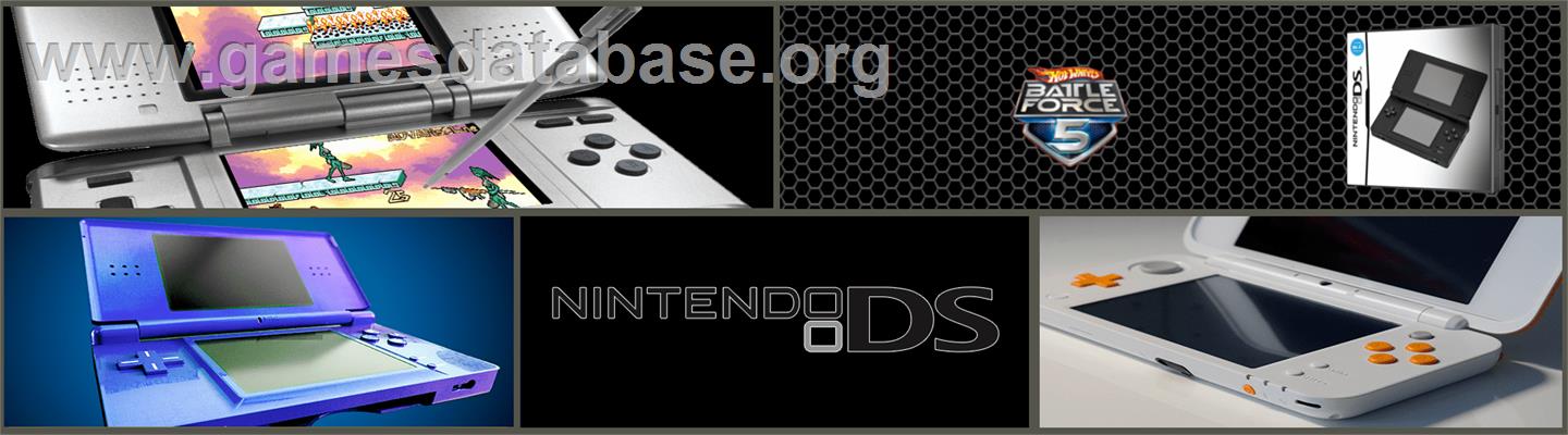 Hot Wheels - Battle Force 5 - Nintendo DS - Artwork - Marquee