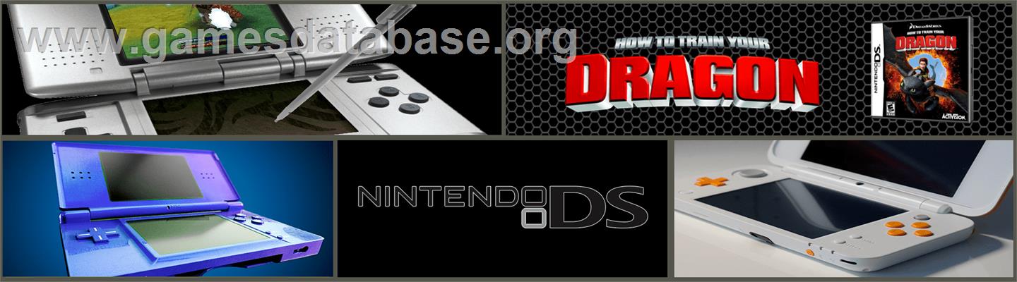 How To Train Your Dragon - Nintendo DS - Artwork - Marquee