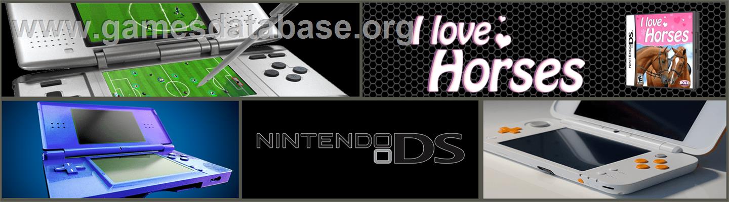 I Love Horses - Nintendo DS - Artwork - Marquee