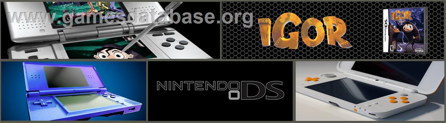 Igor - The Game - Nintendo DS - Artwork - Marquee