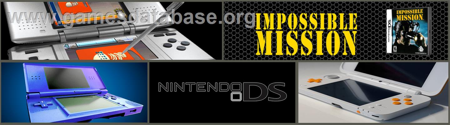 Impossible Mission - Nintendo DS - Artwork - Marquee