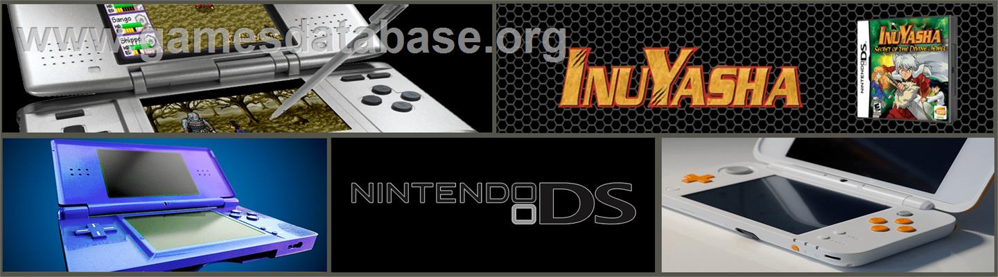 Inuyasha - Secret Of The Divine Jewel - Nintendo DS - Artwork - Marquee