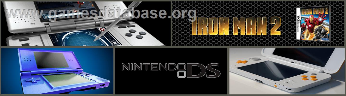 Iron Man 2 - Nintendo DS - Artwork - Marquee