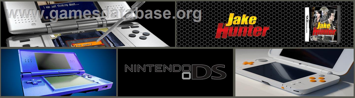 Jake Hunter - Detective Chronicles - Nintendo DS - Artwork - Marquee