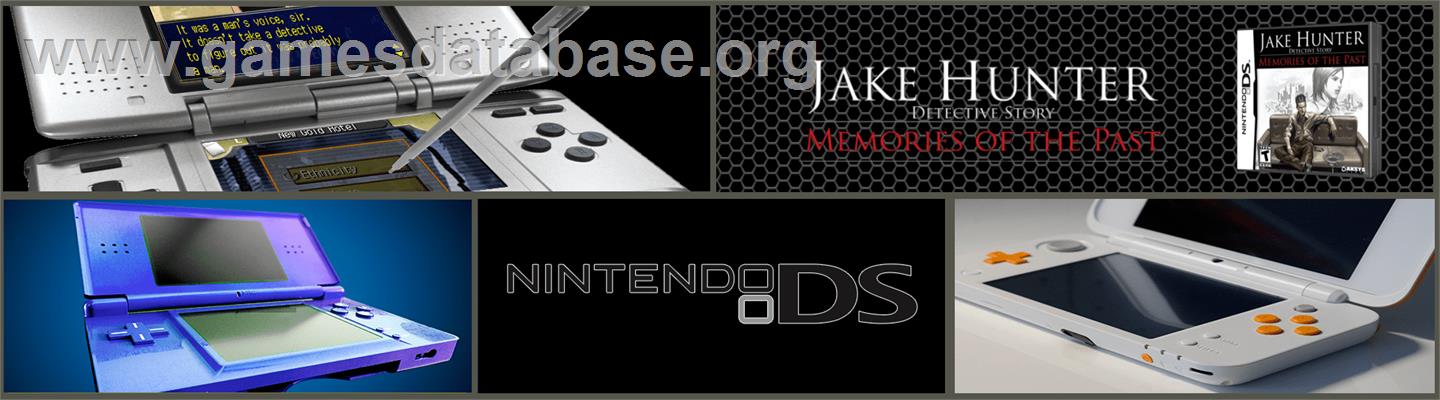 Jake Hunter Detective Story - Memories Of The Past - Nintendo DS - Artwork - Marquee