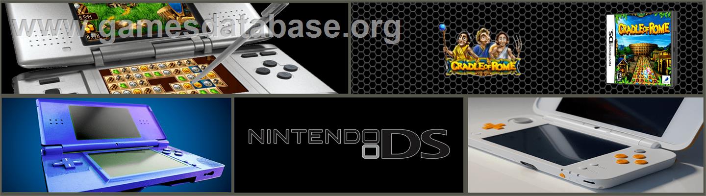 Jewel Master - Cradle Of Rome - Nintendo DS - Artwork - Marquee
