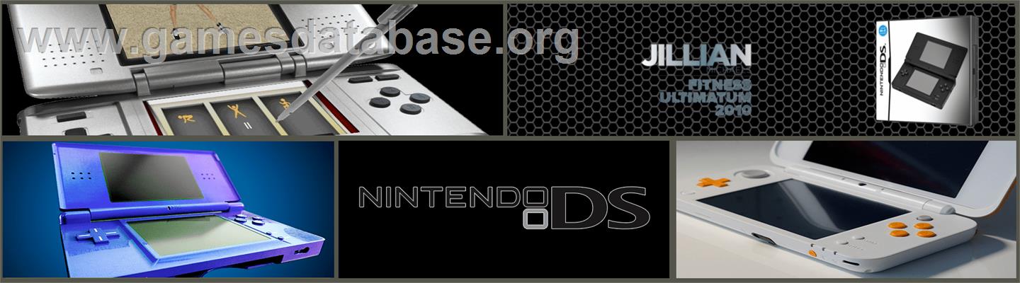 Jillian Michaels Fitness Ultimatum 2010 - Nintendo DS - Artwork - Marquee