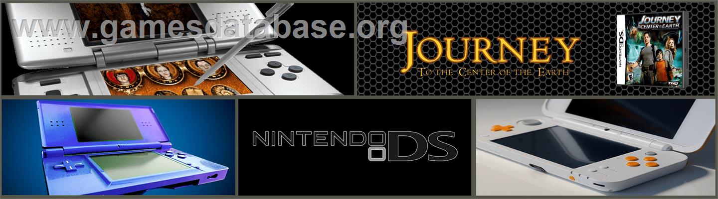 Journey To The Center Of The Earth - Nintendo DS - Artwork - Marquee