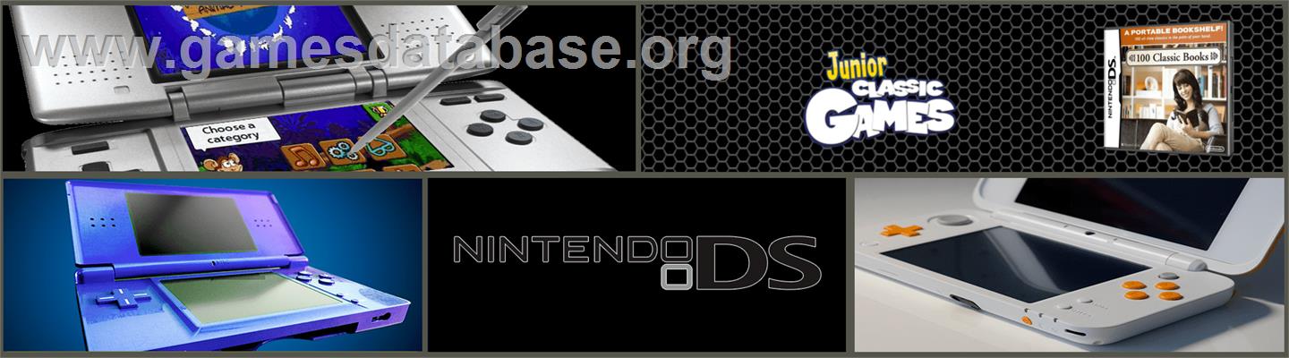 Junior Classic Games - Nintendo DS - Artwork - Marquee