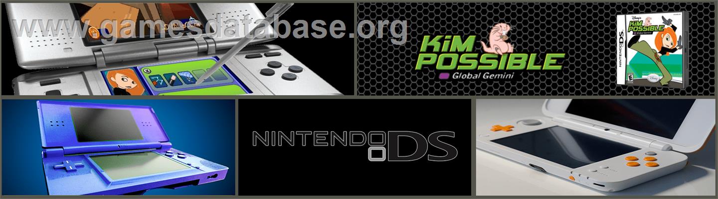 Kim Possible - Global Gemini - Nintendo DS - Artwork - Marquee