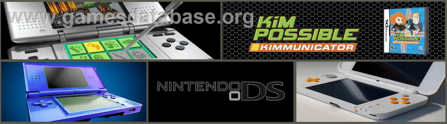 Kim Possible - Kimmunicator - Nintendo DS - Artwork - Marquee