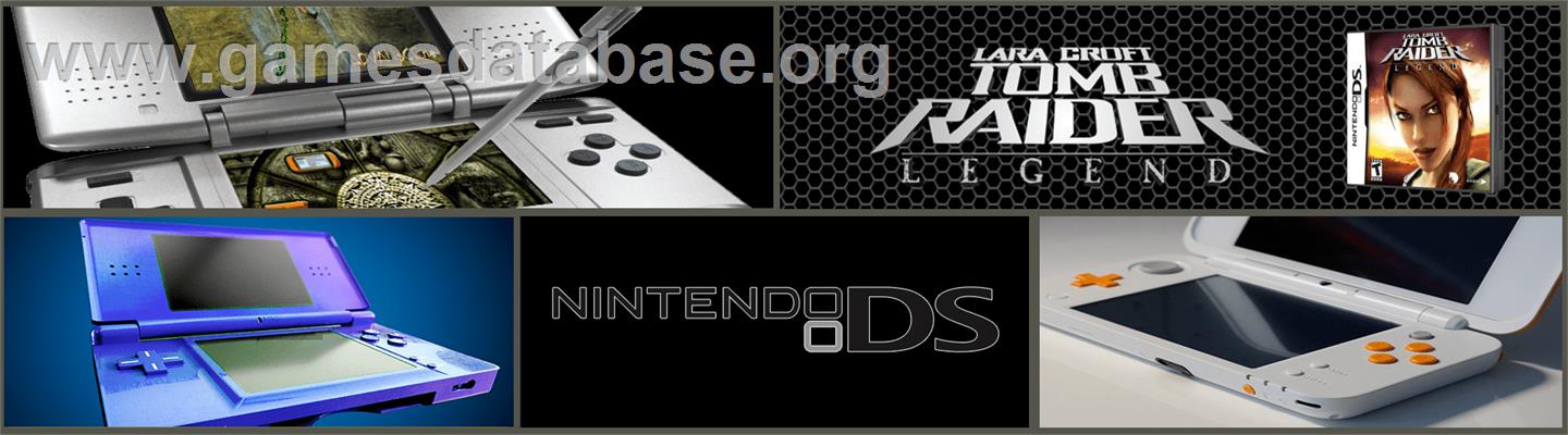 Lara Croft Tomb Raider - Legend - Nintendo DS - Artwork - Marquee