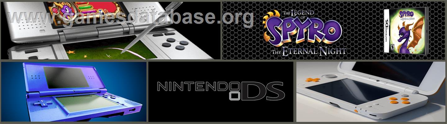 Legend Of Spyro - The Eternal Night, The - Nintendo DS - Artwork - Marquee