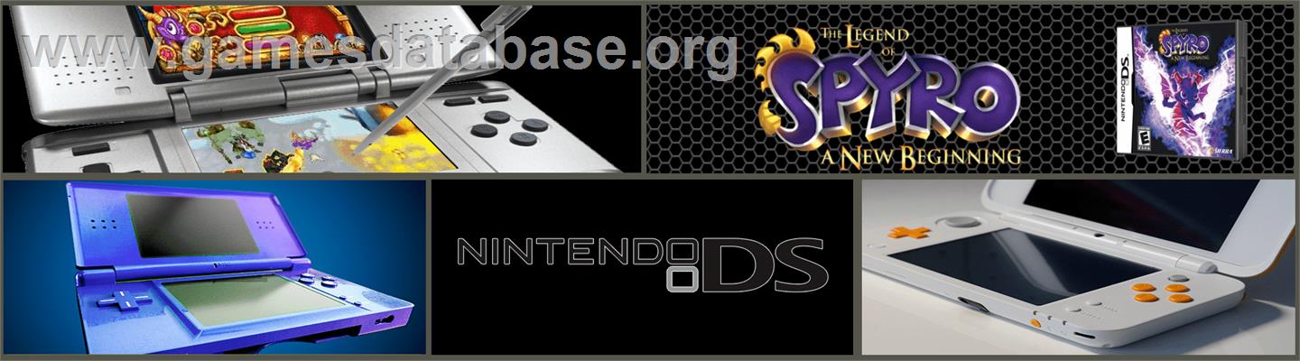 Legend of Spyro: A New Beginning - Nintendo DS - Artwork - Marquee
