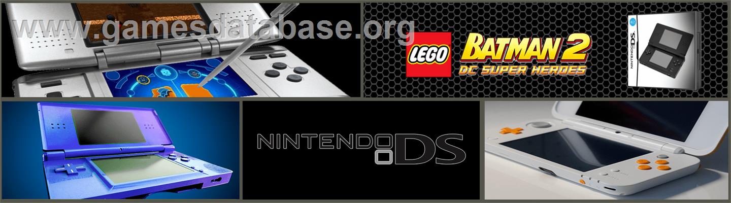 Lego Batman 2 - Dc Super Heroes - Nintendo DS - Artwork - Marquee