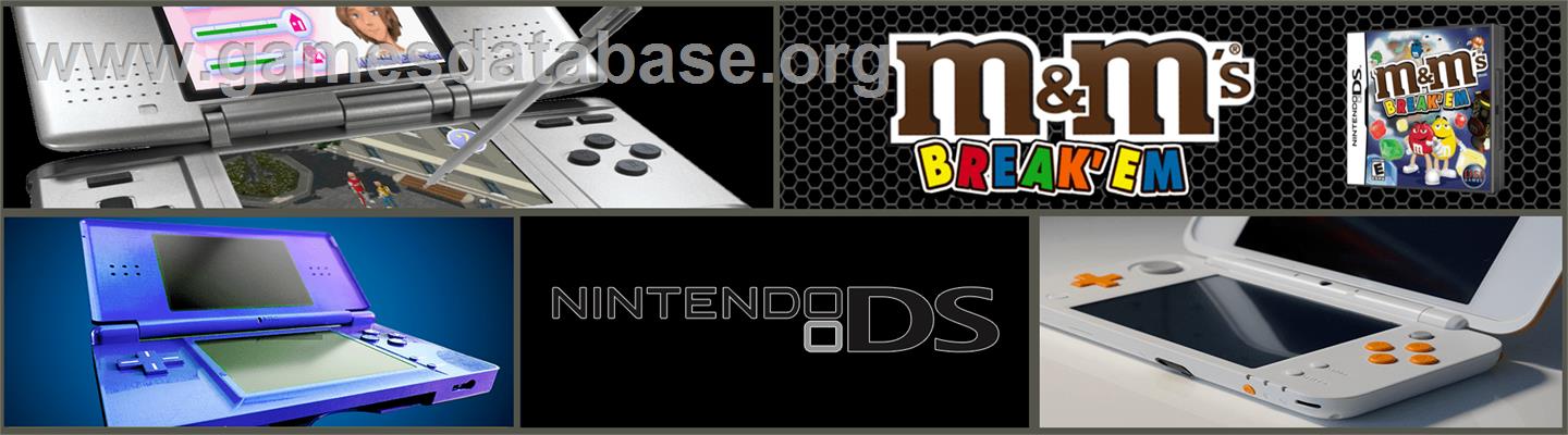 M&M's Break' Em - Nintendo DS - Artwork - Marquee