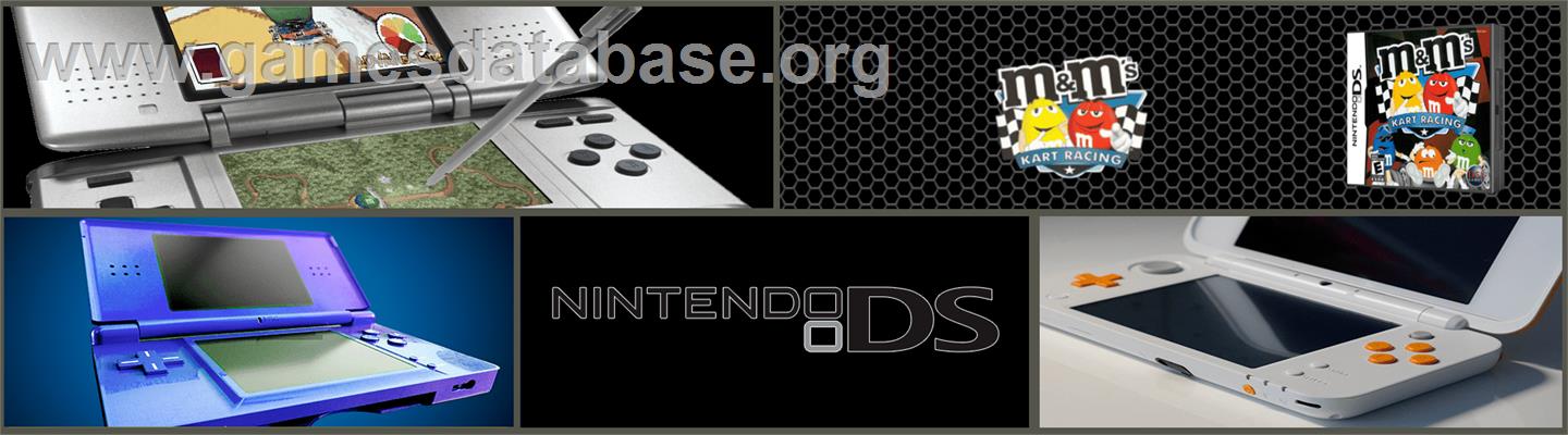 M And M's - Kart Racing - Nintendo DS - Artwork - Marquee