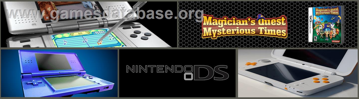 Magician's Quest - Mysterious Times - Nintendo DS - Artwork - Marquee