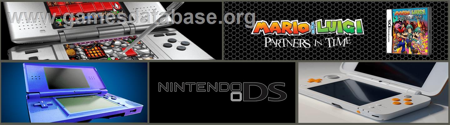 Mario And Luigi - Partners In Time - Nintendo DS - Artwork - Marquee