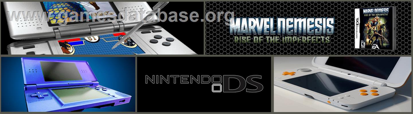 Marvel Nemesis - Rise Of The Imperfects - Nintendo DS - Artwork - Marquee