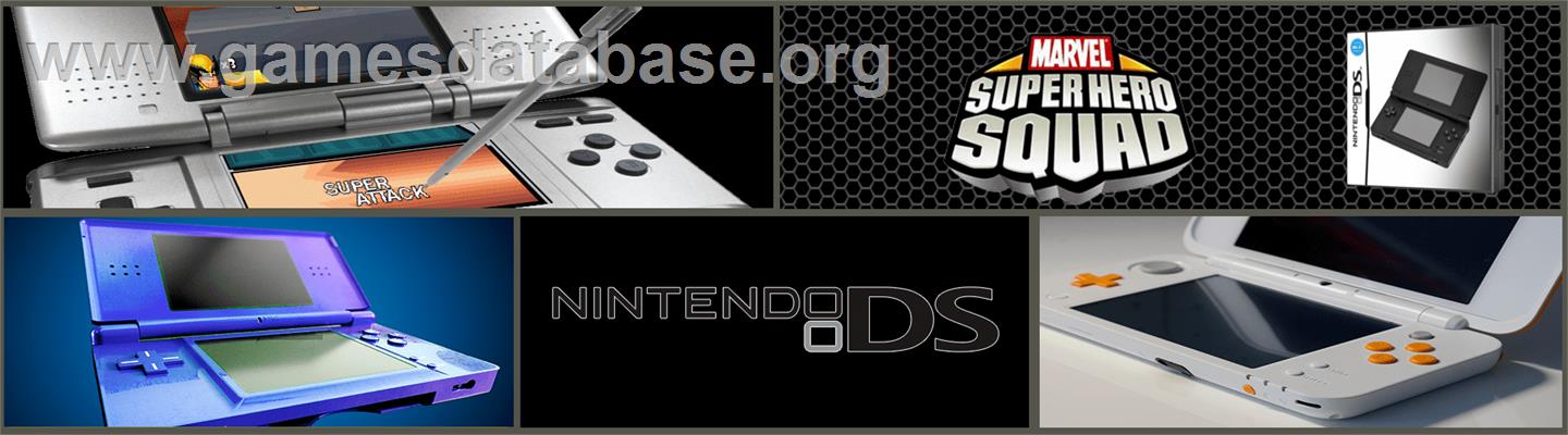 Marvel Super Hero Squad - Nintendo DS - Artwork - Marquee