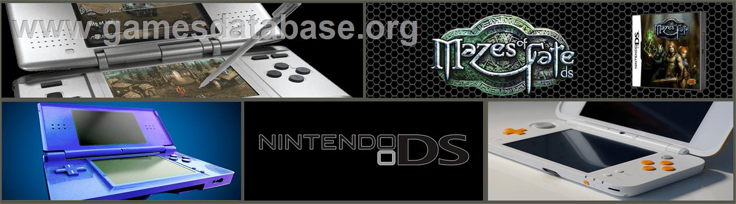 Mazes of Fate - Nintendo DS - Artwork - Marquee