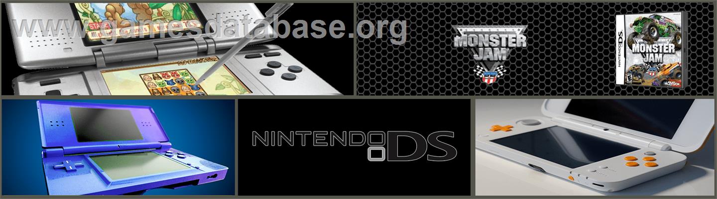 Monster Jam - Nintendo DS - Artwork - Marquee