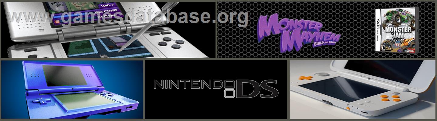 Monster Mayhem - Build And Battle - Nintendo DS - Artwork - Marquee