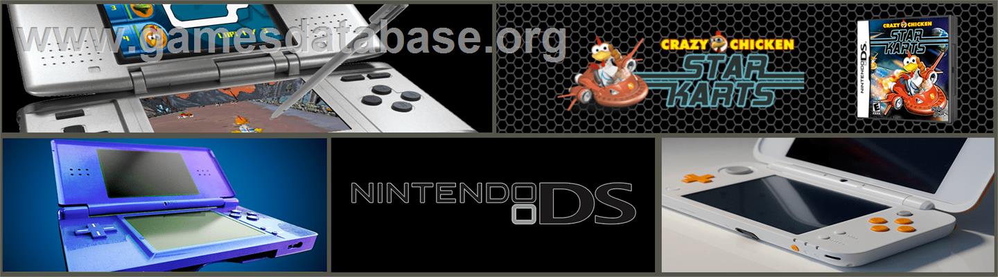 Moorhuhn - Star Karts - Nintendo DS - Artwork - Marquee