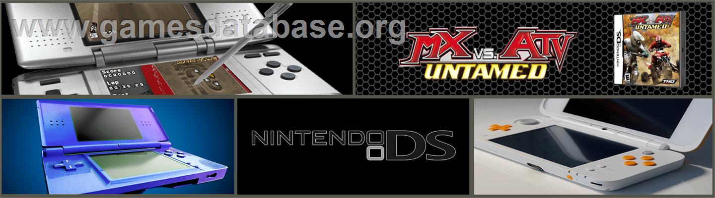 Mx Vs. Atv Untamed - Nintendo DS - Artwork - Marquee