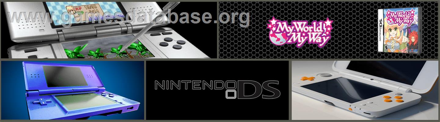 My World, My Way - Nintendo DS - Artwork - Marquee