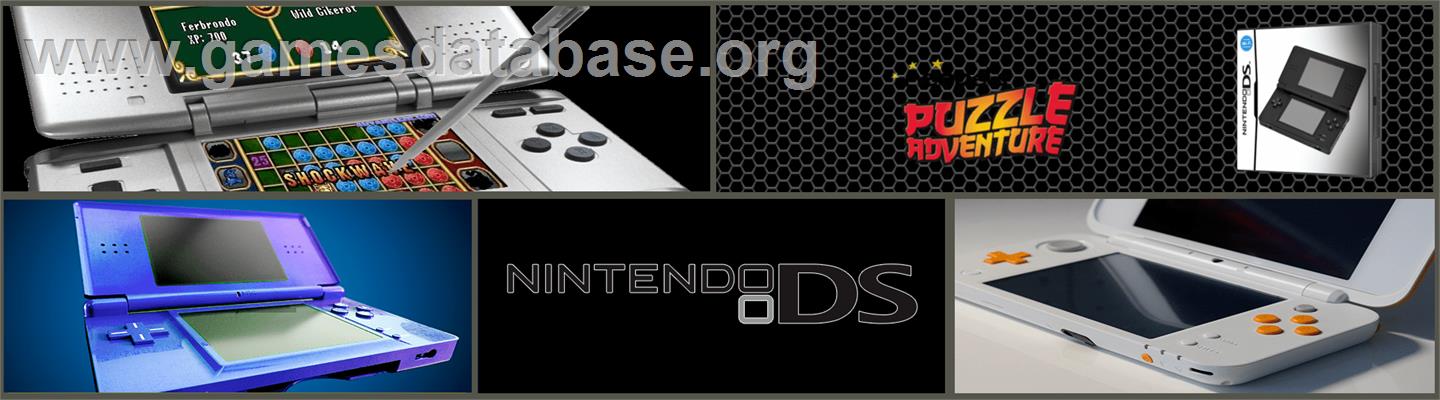 Neopets Puzzle Adventure - Nintendo DS - Artwork - Marquee