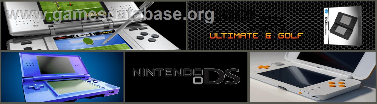 Original Frisbee Disc Sports - Ultimate And Golf - Nintendo DS - Artwork - Marquee