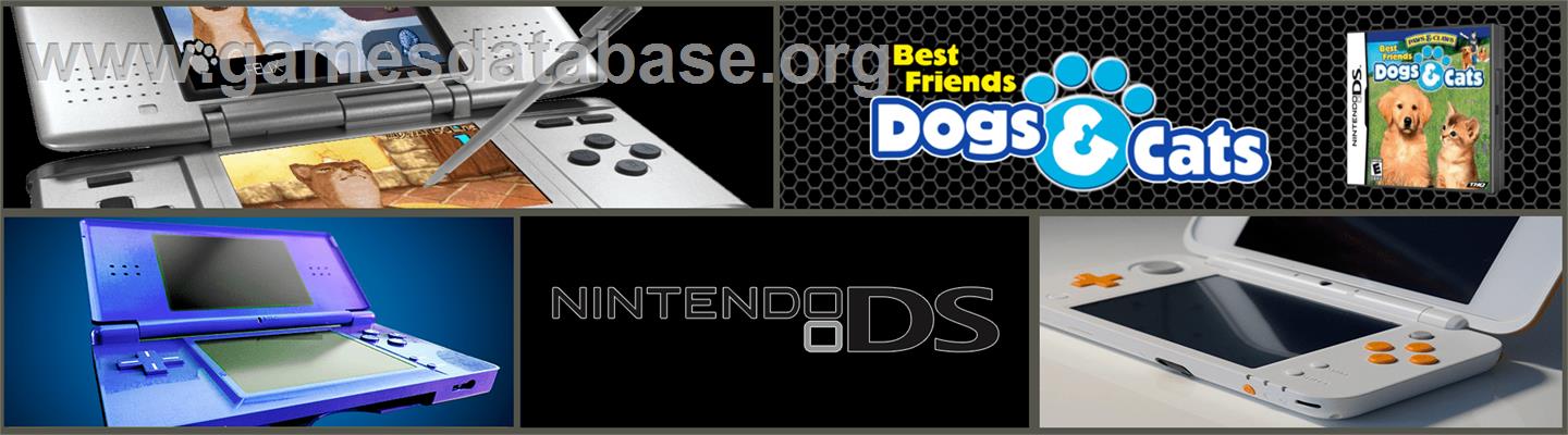 Paws And Claws - Best Friends - Dogs And Cats - Nintendo DS - Artwork - Marquee