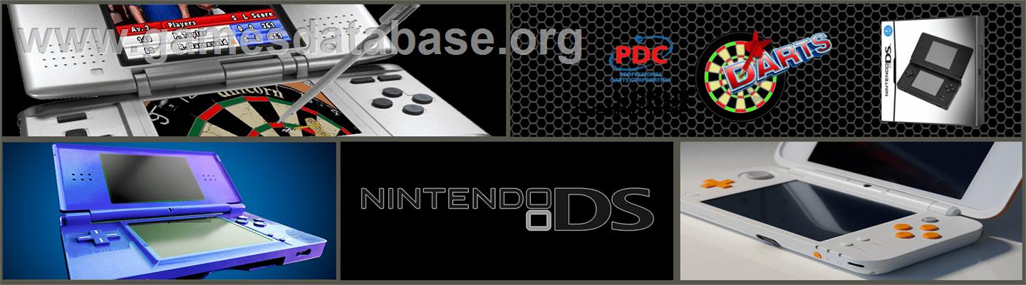 Pdc World Championship Darts 2009 - Nintendo DS - Artwork - Marquee