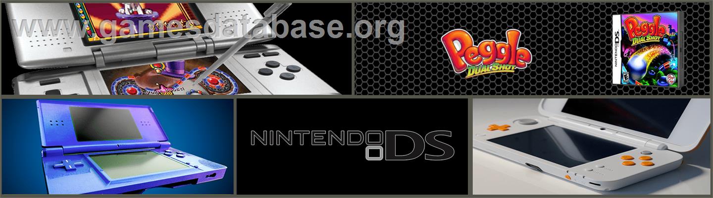 Peggle - Dual Shot - Nintendo DS - Artwork - Marquee