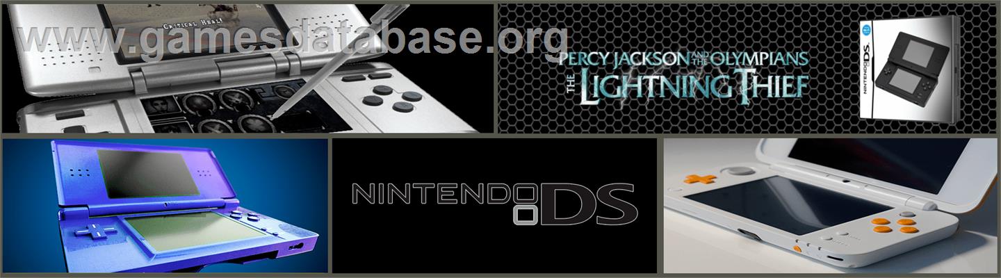 Percy Jackson - Le Voleur De Foudre - Nintendo DS - Artwork - Marquee