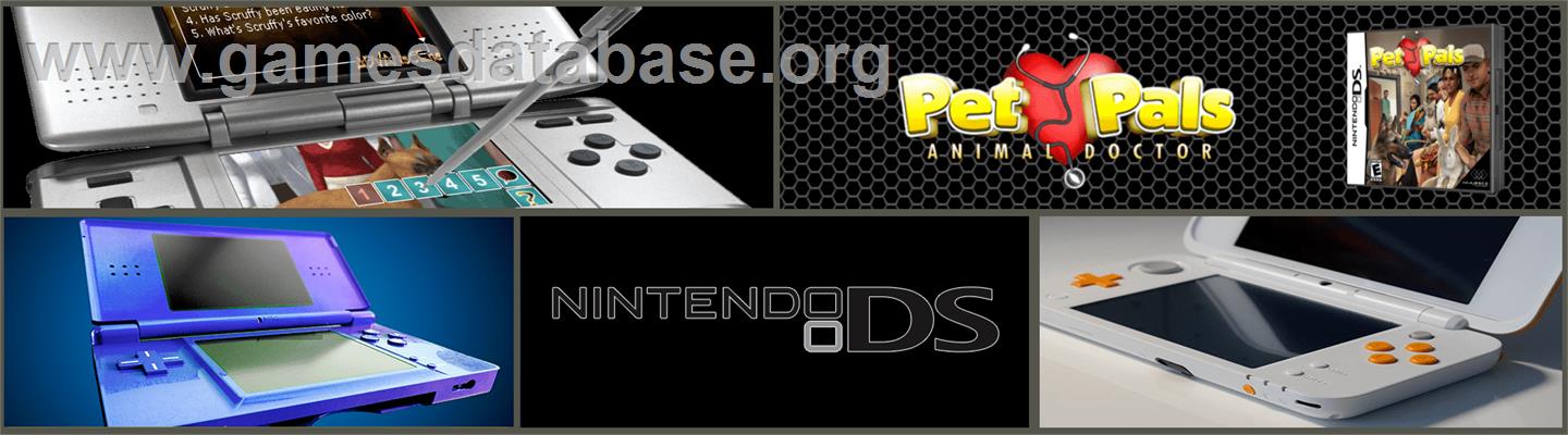 Pet Pals - Animal Doctor - Nintendo DS - Artwork - Marquee
