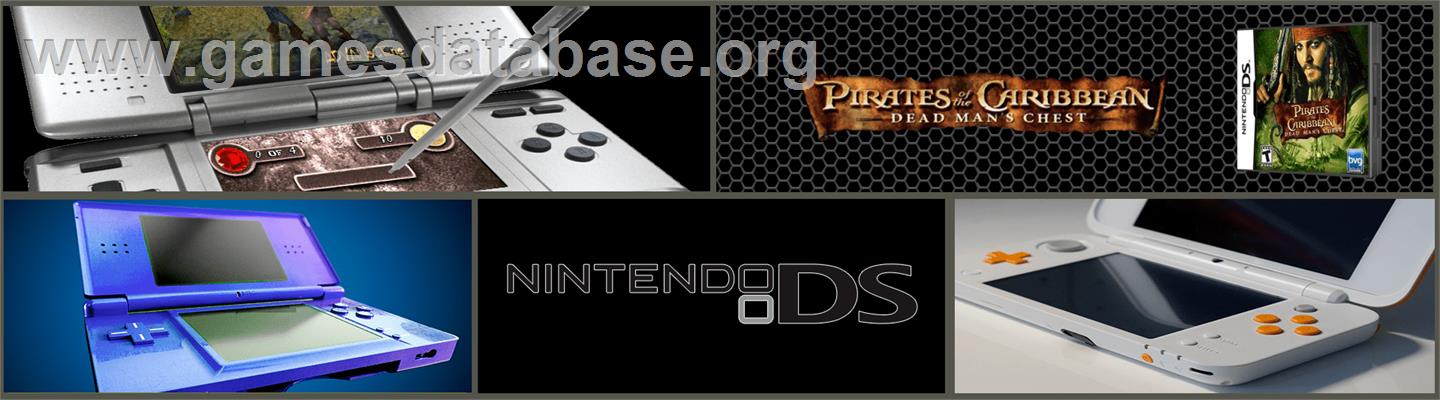 Pirates of the Caribbean: Dead Man's Chest - Nintendo DS - Artwork - Marquee